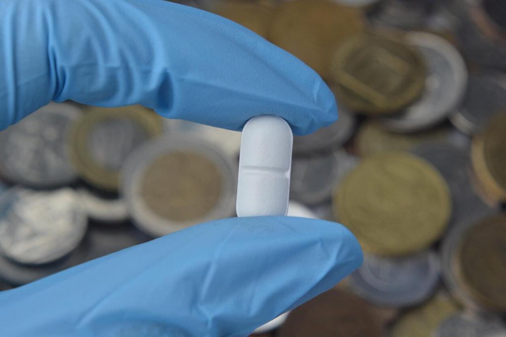 Medical capsules representing modern healthcare, treatment, and pharmaceutical products